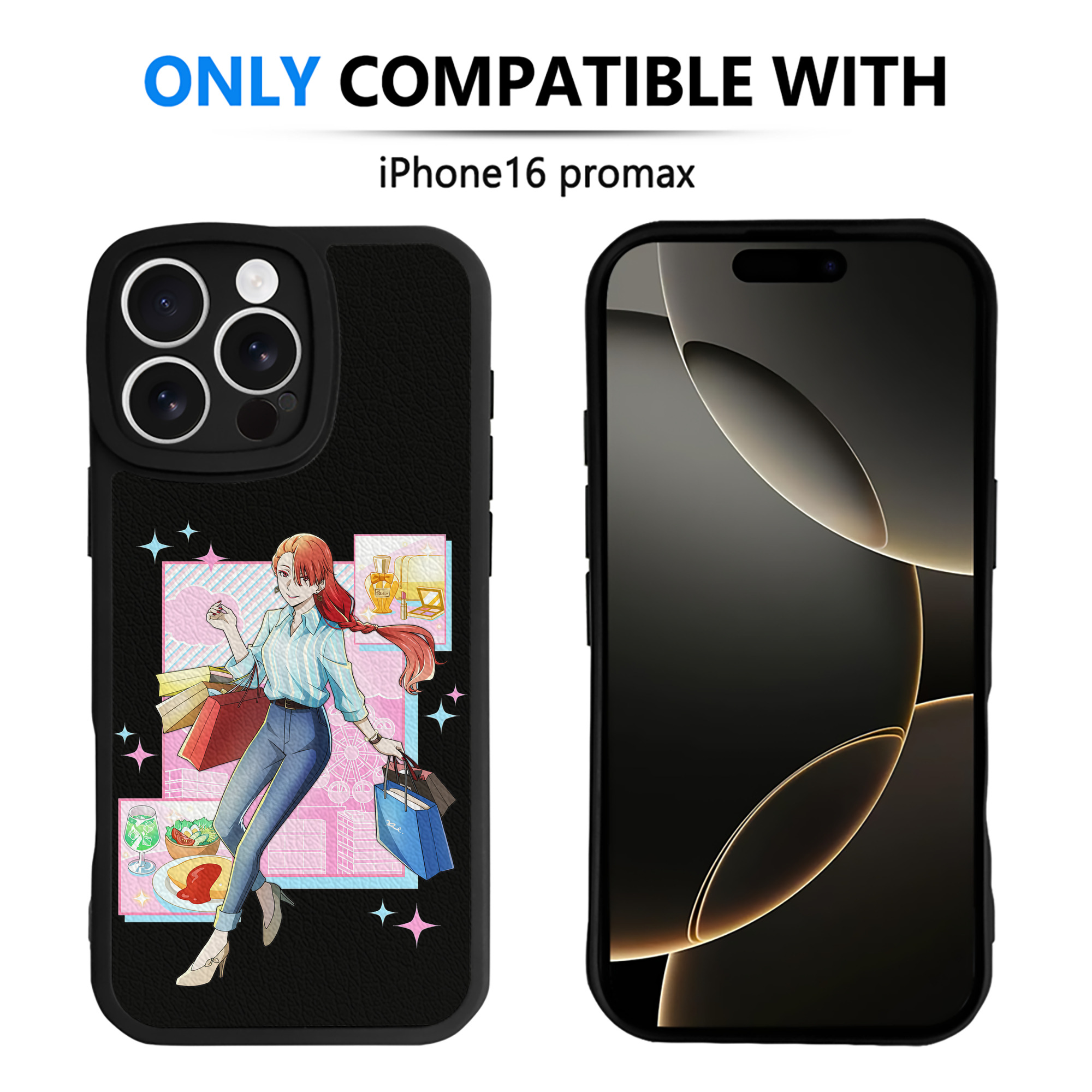 （画像用） 文豪ストレイドッグス Bungo Stray Dogs 【iPhone 16シリーズ対応】シリコンスマホケース（レザー調） 材質：シリコン